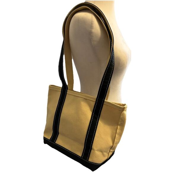 L.L. Bean Vintage Boat Tote Bag Canvas Pink Brest Cancer Logo Gorgeous Mint USA - Picture 9 of 15